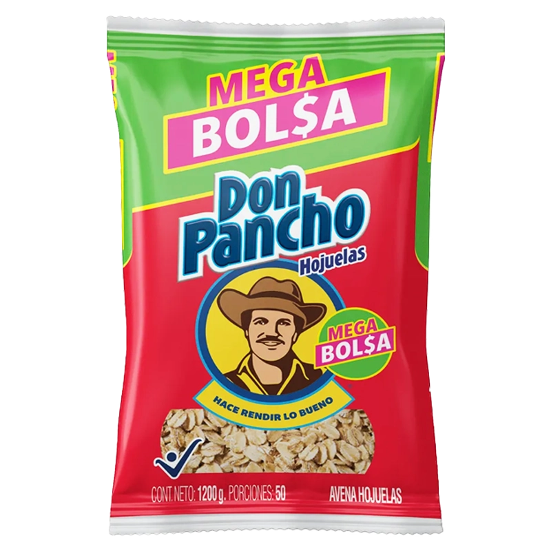 AVENA HOJUELAS DON PANCHO X1000 GR+200 GR